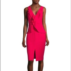 Black Halo Bishop Dress NWOT Laguna Pink